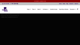 What Schmittmusic.com website looked like in 2022 (3 years ago)