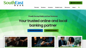 What Southeastbank.com website looked like in 2022 (2 years ago)