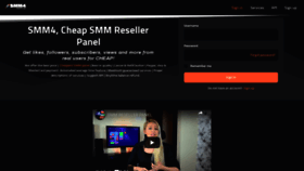 What Smm4.us website looked like in 2022 (3 years ago)