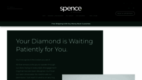 What Spencediamonds.com website looked like in 2022 (1 year ago)