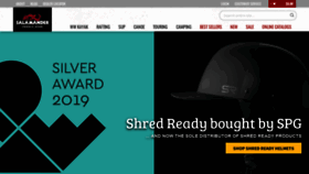 What Salamanderpaddlegear.com website looked like in 2022 (3 years ago)