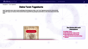 What Startarot.at website looked like in 2022 (1 year ago)