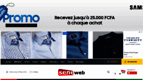 What Seneweb.com website looked like in 2022 (3 years ago)