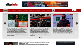 What Siliconindia.com website looked like in 2022 (1 year ago)