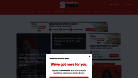 What Sowetanlive.co.za website looked like in 2022 (3 years ago)