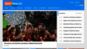 What Sportnews.bz website looked like in 2022 (1 year ago)