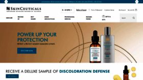 What Skinceuticals.com website looked like in 2022 (1 year ago)