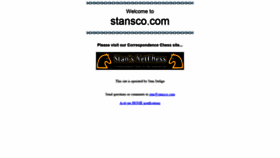 What Stansco.com website looked like in 2022 (1 year ago)