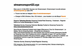 What Streamonsport10.xyz website looked like in 2022 (1 year ago)