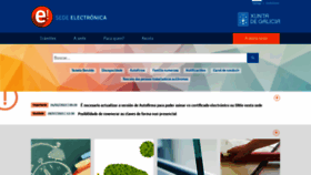 What Sede.xunta.gal website looked like in 2022 (2 years ago)