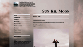 What Sunkilmoon.com website looked like in 2022 (1 year ago)