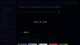 What Selkiscan.cc website looked like in 2022 (1 year ago)