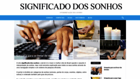 What Significadodossonhos.net.br website looked like in 2022 (1 year ago)