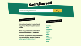 What Szofaj.hu website looked like in 2022 (1 year ago)