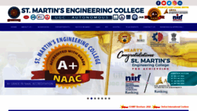 What Smec.ac.in website looked like in 2022 (1 year ago)