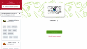 What Supercook.com website looked like in 2022 (1 year ago)