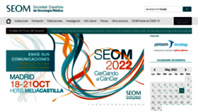What Seom.org website looked like in 2022 (3 years ago)