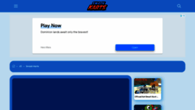What Smash-karts.com website looked like in 2022 (1 year ago)