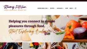 What Steamykitchen.com website looked like in 2022 (1 year ago)