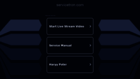 What Servicetron.com website looked like in 2022 (1 year ago)