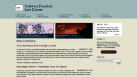 What Softwarefreedom.org website looked like in 2022 (1 year ago)