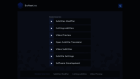What Softset.ro website looked like in 2022 (3 years ago)