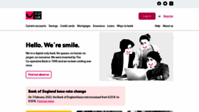 What Smile.co.uk website looked like in 2022 (1 year ago)