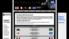 What Six-nations-guide.co.uk website looked like in 2022 (1 year ago)