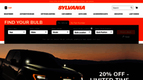 What Sylvania-automotive.com website looked like in 2022 (1 year ago)