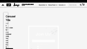 What Slumberjack.com website looked like in 2022 (1 year ago)
