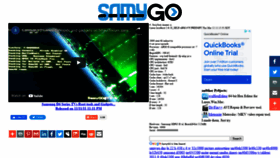 What Samygo.tv website looked like in 2022 (1 year ago)