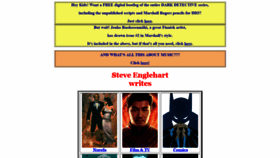 What Steveenglehart.com website looked like in 2022 (1 year ago)