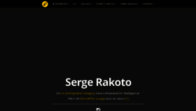 What Sergerakoto.com website looked like in 2022 (1 year ago)
