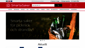What Smartasaker.se website looked like in 2022 (1 year ago)