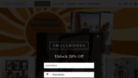 What Smallwoodhome.com website looked like in 2022 (1 year ago)