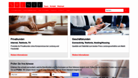 What Solnet.ch website looked like in 2022 (1 year ago)
