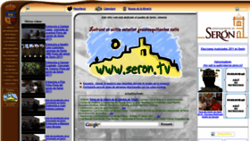What Seron.tv website looked like in 2022 (1 year ago)