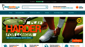 What Shoeinsoles.co.uk website looked like in 2022 (3 years ago)