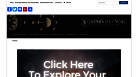 What Starslikeyou.com.au website looked like in 2022 (1 year ago)