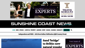 What Sunshinecoastnews.com.au website looked like in 2022 (2 years ago)