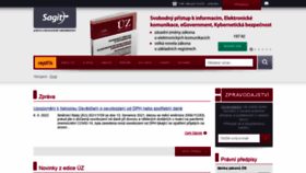 What Sagit.cz website looked like in 2022 (3 years ago)