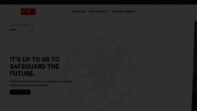 What Sacmi.com website looked like in 2022 (1 year ago)