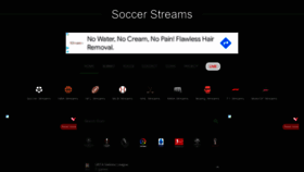 What Soccerstreams-100.tv website looked like in 2022 (1 year ago)