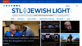 What Stljewishlight.org website looked like in 2022 (1 year ago)