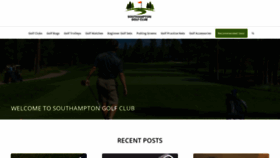 What Southamptongolfclub.com website looked like in 2022 (1 year ago)