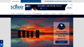 What Sciway.net website looked like in 2022 (1 year ago)