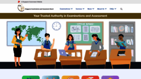 What Seab.gov.sg website looked like in 2022 (1 year ago)
