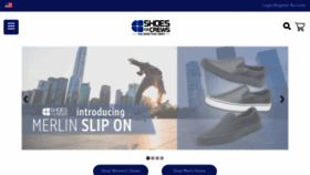 What Shoesforcrews.com website looked like in 2022 (1 year ago)