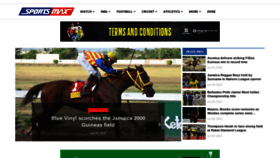 What Sportsmax.tv website looked like in 2022 (1 year ago)