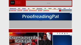 What Srbijadanas.com website looked like in 2022 (1 year ago)